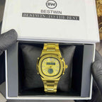 Gold watch in a Bestwin branded box