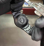 Hublot Plain Metallic Watch with date